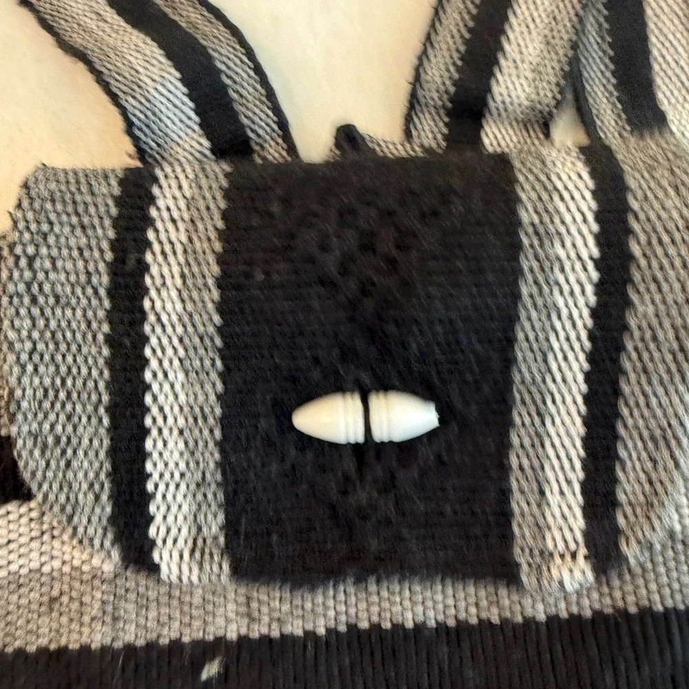 NFL Raiders Baja Woven Backpack Unisex Large Black Grey